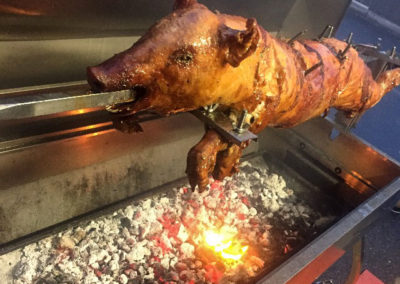 Rotisserie Pig 7