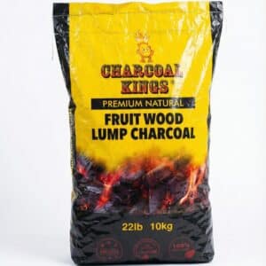 CHARCOAL KINGS  - Premium Fruit Wood Lump Charcoal - 10 kg