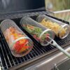 Cylinder Mesh Grill Basket - Image 3