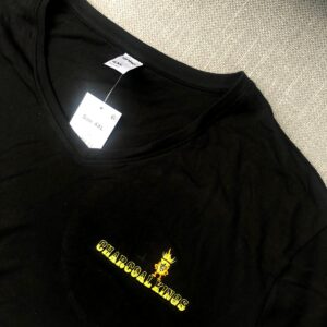 Charcoal Kings V NECK T-shirt