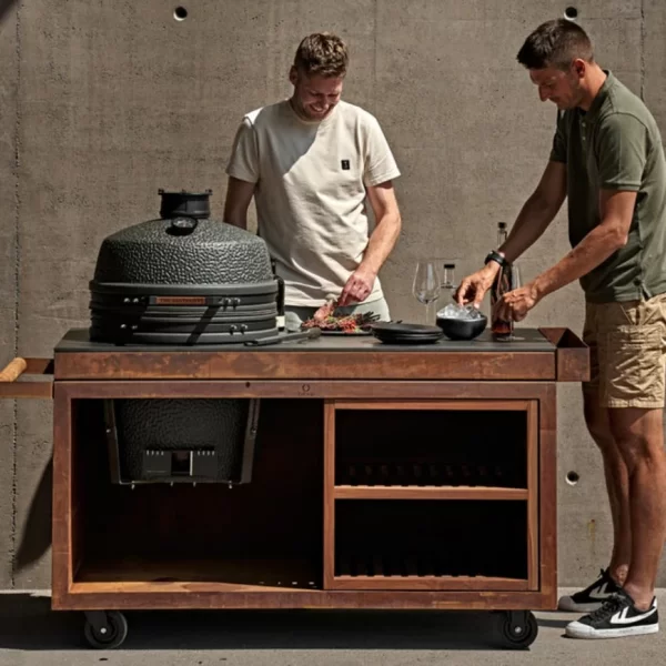 THE BASTARD VX Solo Kamado Charcoal Grill - Large - Image 2