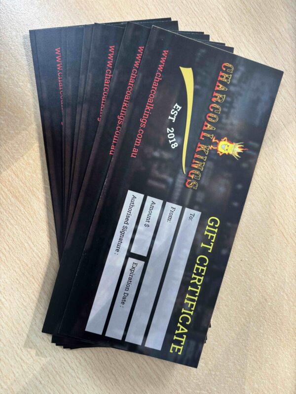 GIFT VOUCHERS