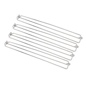 Charcoal Kings Stainless Steel -BBQ Wing Rails