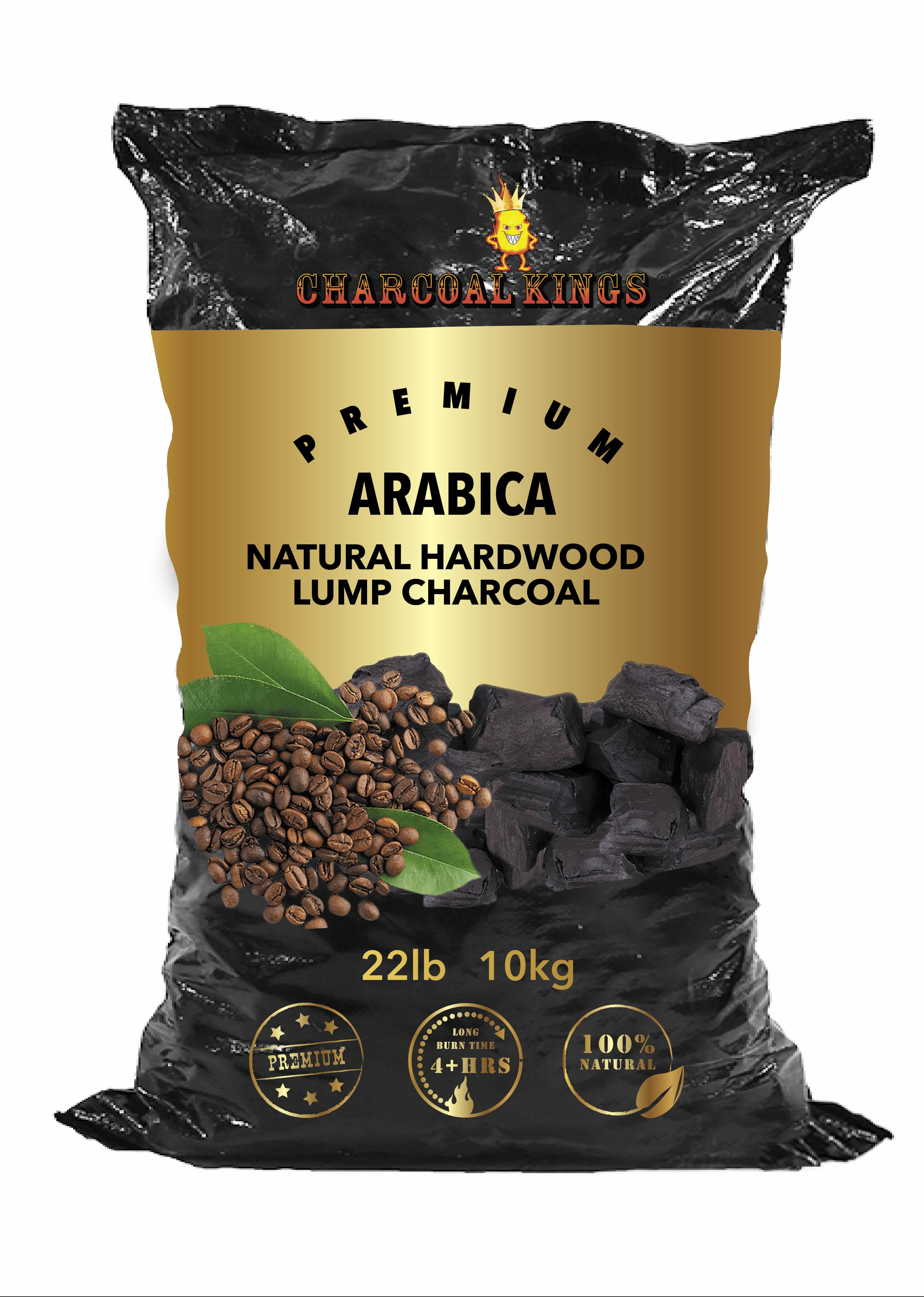 Charcoal Kings Premium Arabica Lump Wood Charcoal