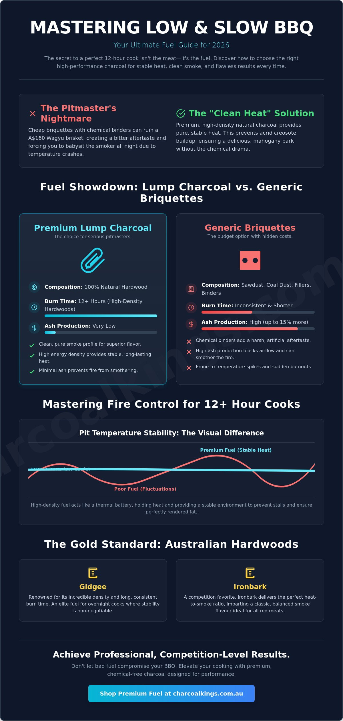 The Ultimate Guide to Low and Slow Cooking Fuel: Choosing the Best Burn for 2026