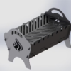 Fire Cradle BBQ & Firepit Premium-grade mild steel outdoor BBQ firepit from Charcoal Kings