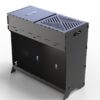 FlameGrill BBQ Premium-grade mild steel outdoor BBQ firepit from Charcoal Kings
