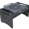 Inferno Square BBQ & Firepit Premium-grade mild steel outdoor BBQ firepit from Charcoal Kings