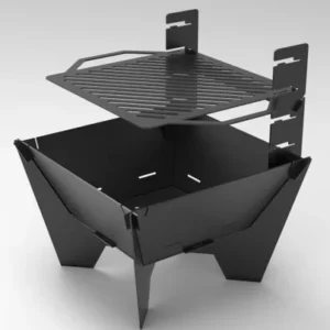 Stackgrill Plus BBQ High-grade aluminium BBQ outdoor BBQ firepit from Charcoal Kings