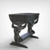 Atlantis BBQ & Firepit Premium-grade mild steel outdoor BBQ firepit from Charcoal Kings
