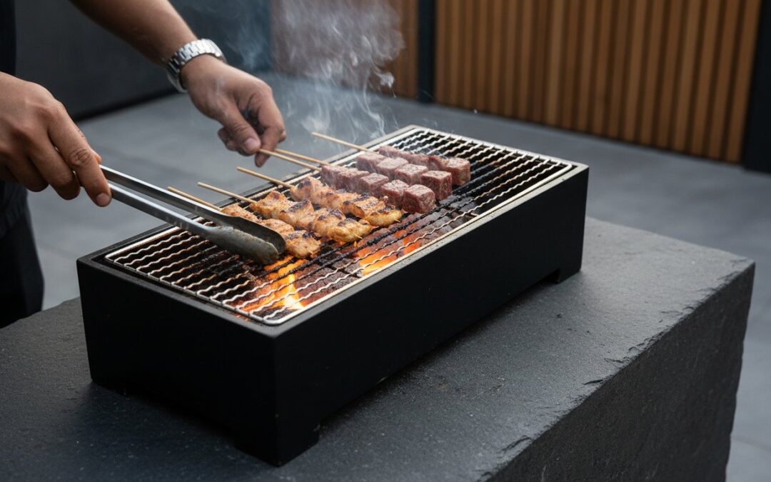 What is a Hibachi Grill and Why Use Binchotan Charcoal?