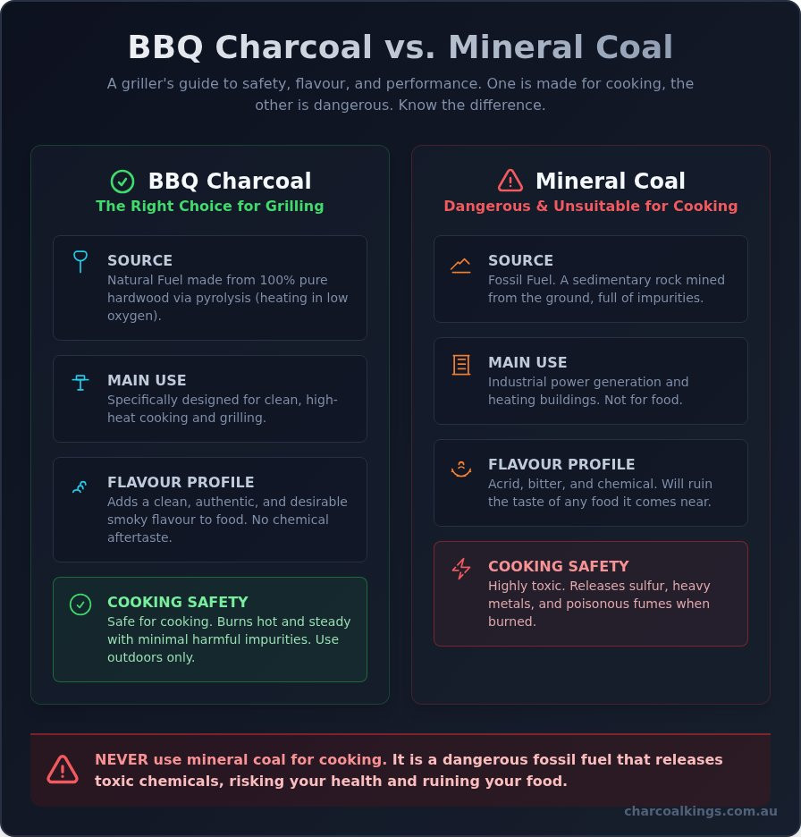 BBQ Charcoal vs. Coal: What's The Difference?