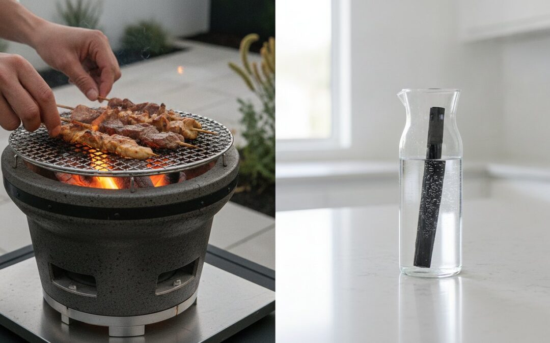 Binchotan Charcoal Uses: From High-Heat Grilling to Natural Water Purification