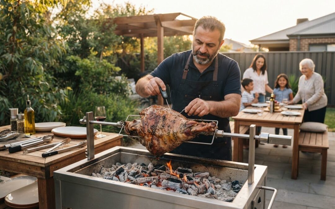 Mastering Greek Souvla Over Charcoal: A Practical Guide to the Spit