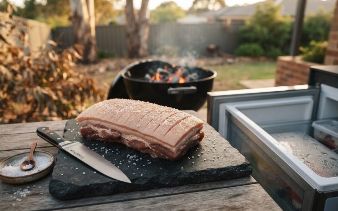 How to Prep Pork Skin for Crispy Crackling on a Charcoal Grill